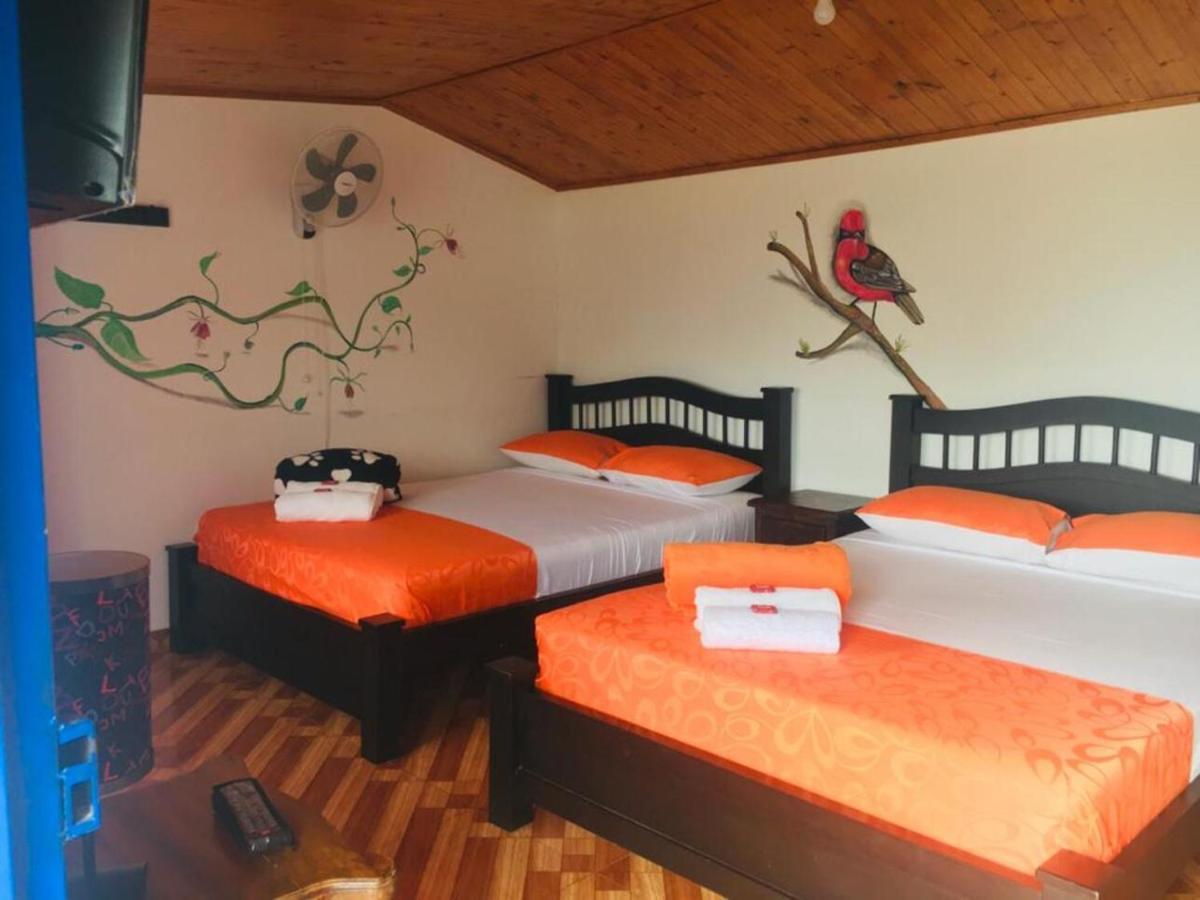 Finca Turistica Santa Clara Vandrehjem Calarcá Eksteriør billede