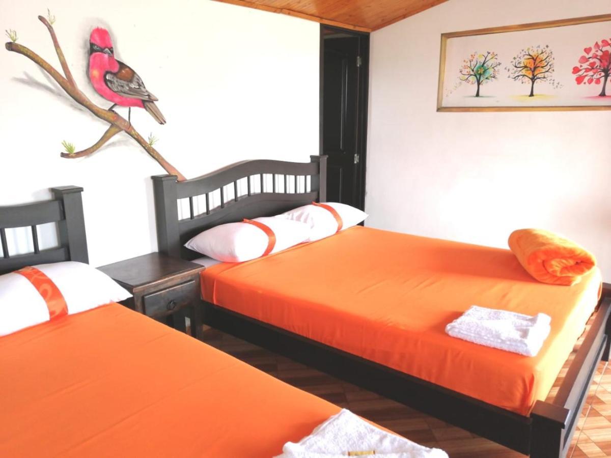 Finca Turistica Santa Clara Vandrehjem Calarcá Eksteriør billede